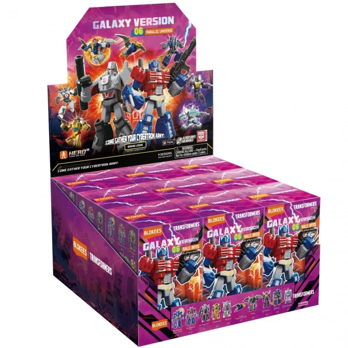 Blokees Transformers Galaxy Versiyon 06 Parallel Sürpriz Paket