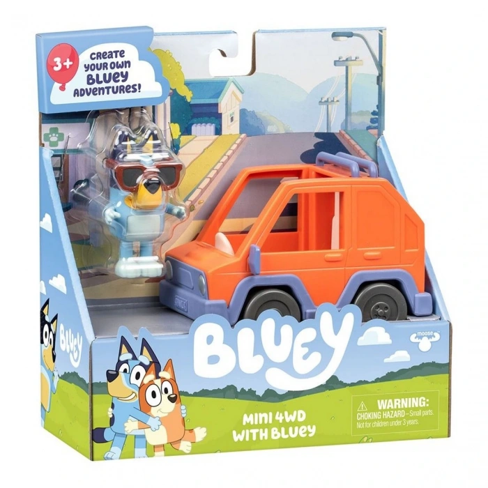 Bluey 4x4 Araç ve Figür Set