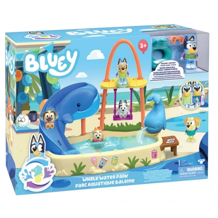 Bluey Balina Su Parkı Oyun Seti