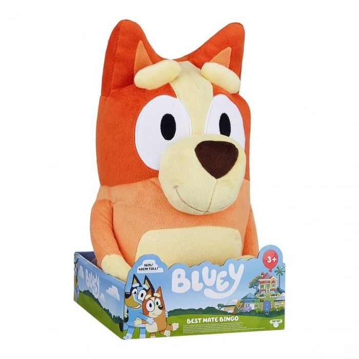 Bluey En İyi Arkadaşım Bingo 40 cm Peluş Figür