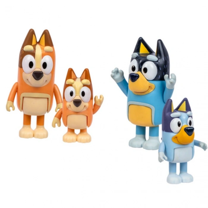 Bluey Ultimate Aile ve Arkadaş 18li Karakter Figür Seti