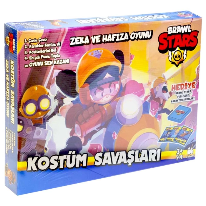 Brawl Stars Kostüm Savaşları Zeka ve Hafıza Oyunu