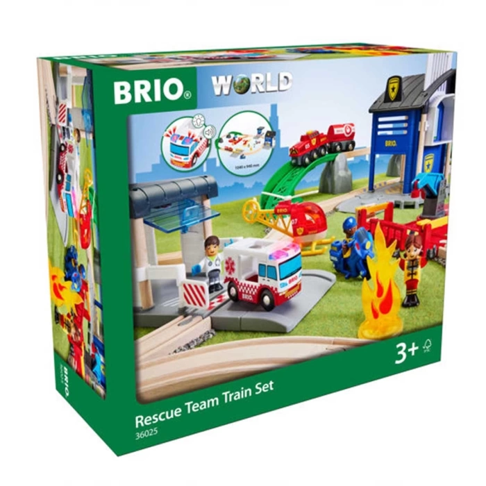 Brio Kurtarma Ekibi Tren Seti 36025