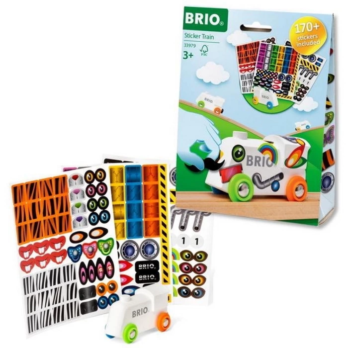 Brio Sticker Yapıştırmalı Tren 33979