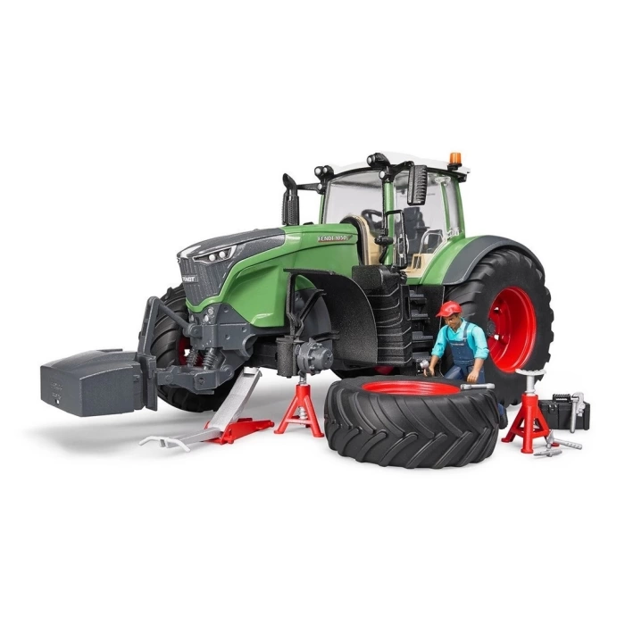 Bruder Fendt 1050 Vario Traktör, Lastikçi Ve Aksesuarları BR04041