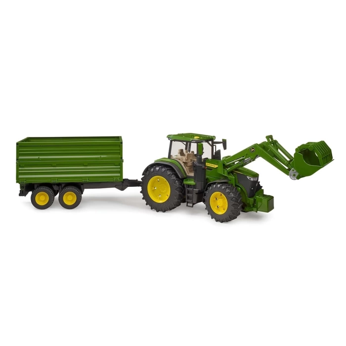 Bruder John Deere 7R 350 Kepçeli Traktör Ve Römork BR03155