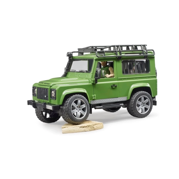 Bruder Land Rover Arazi Aracı & Orman Bekçisi ve Köpeği BR02587