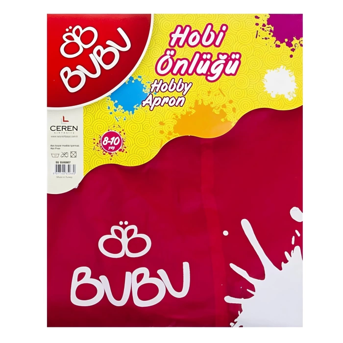 Bu-Bu Games Önlük 10+ Yaş (Su Geçirmez)