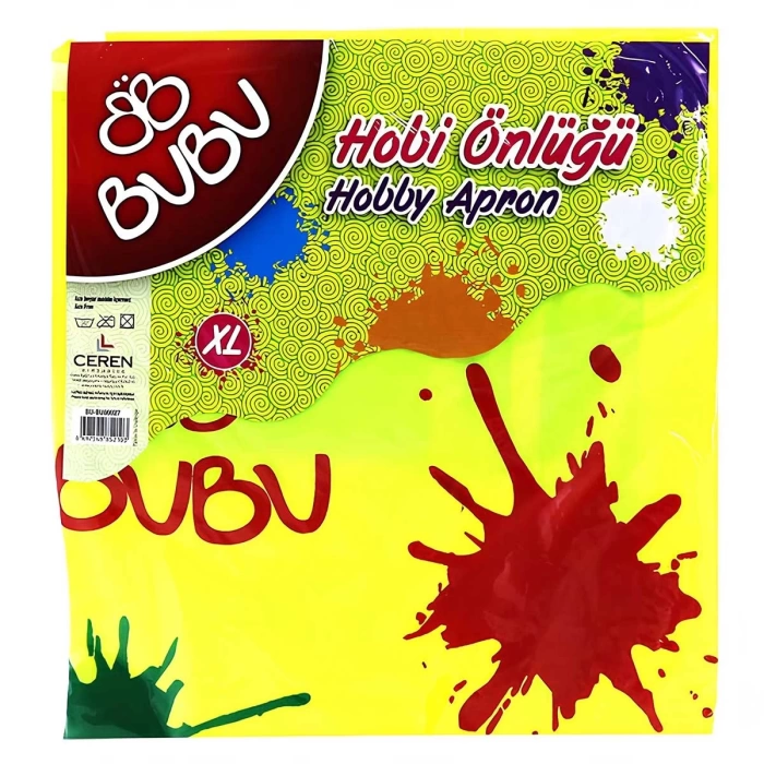 Bu-Bu Games Önlük 8-10 Yaş (Su Geçirmez)