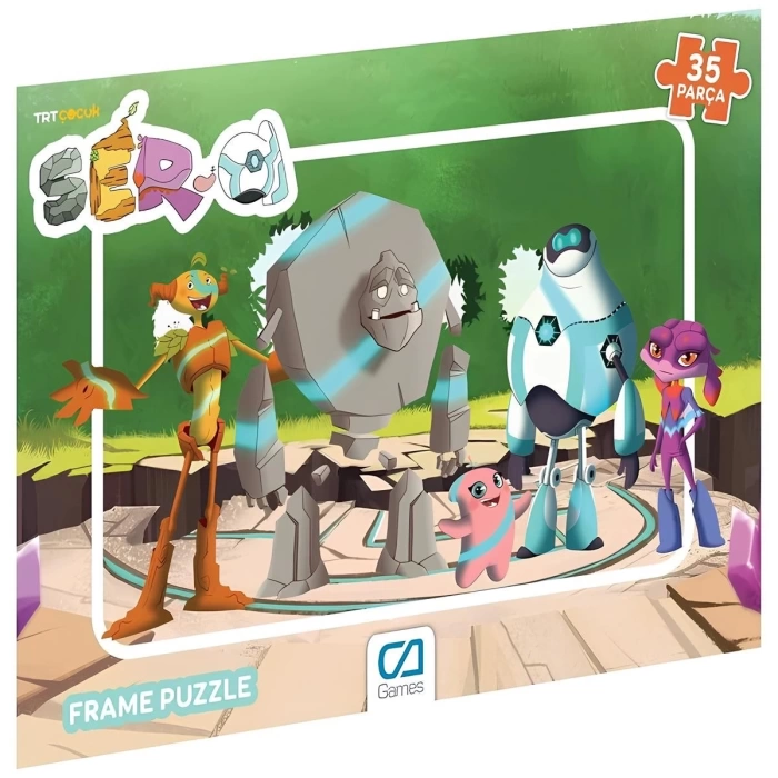 Ca Games Ser-A Frame Puzzle 35 Parça 5200-5201