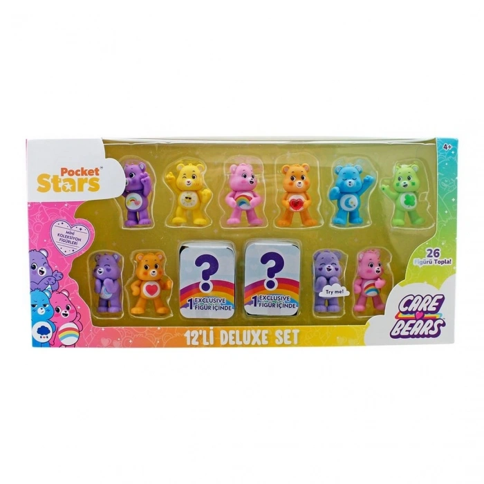 Care Bears Mini Koleksiyon Figürleri 12li Paket