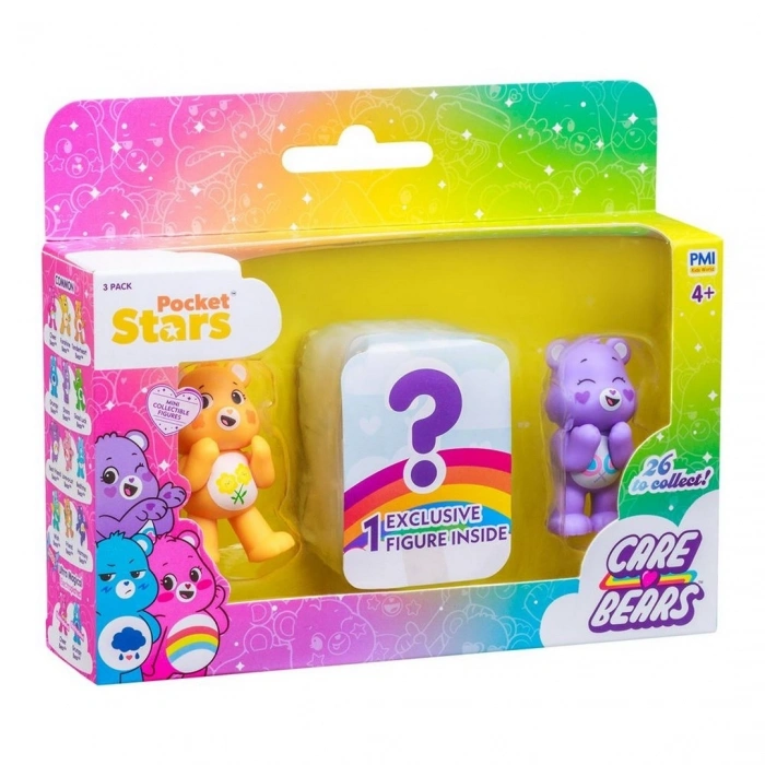 Care Bears Mini Koleksiyon Figürleri 3lü Paket