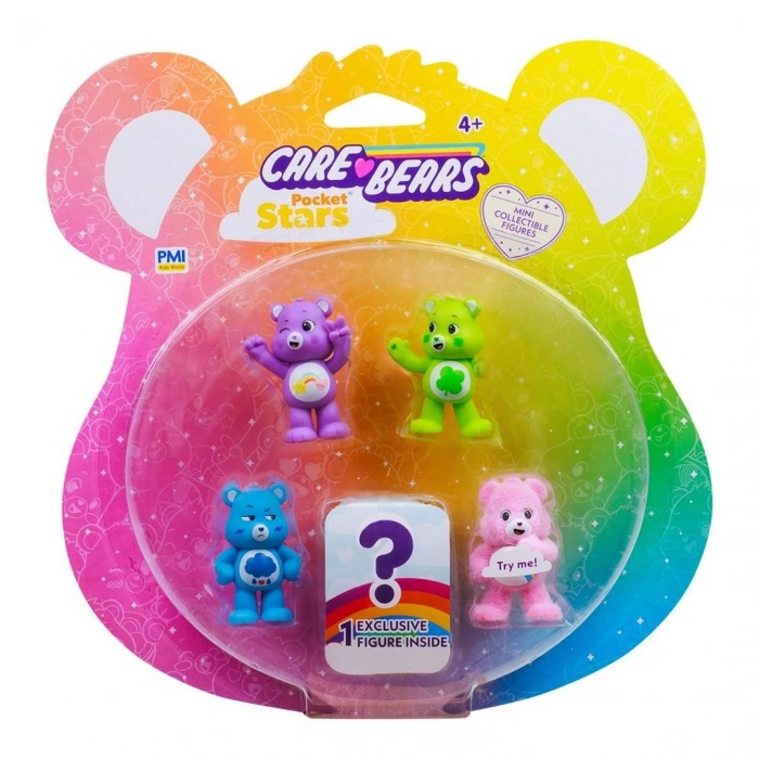Care Bears Mini Koleksiyon Figürleri 5li Paket