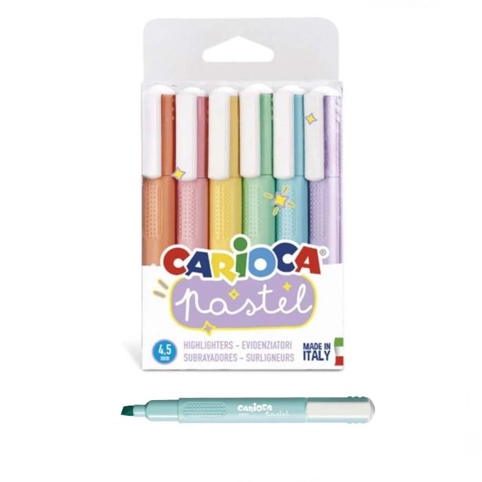 Carioca Pastel Marker 6lı