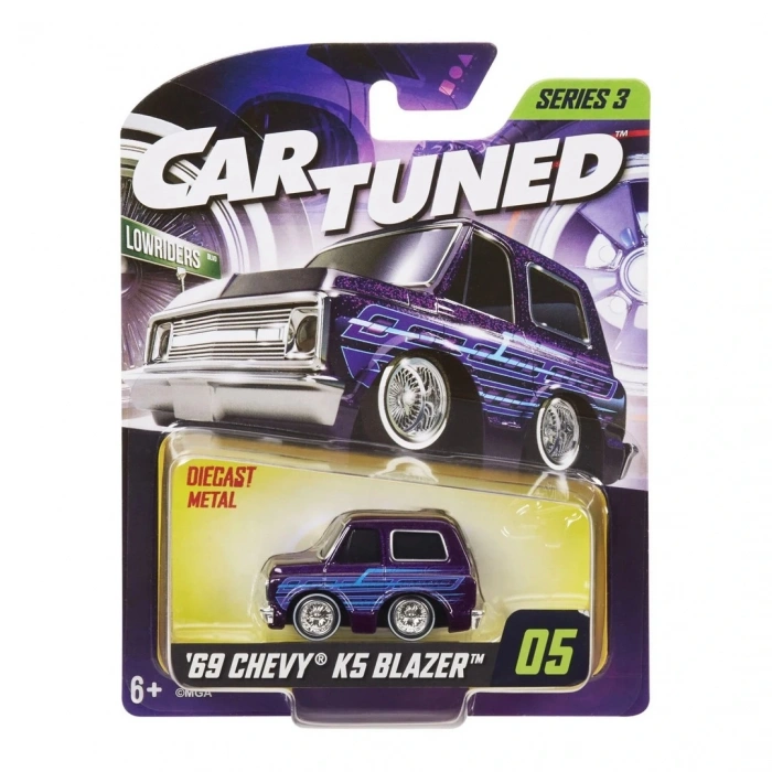 CarTuned S3 1969 Chevy K5 Blazer - Mor Lowrider Araba