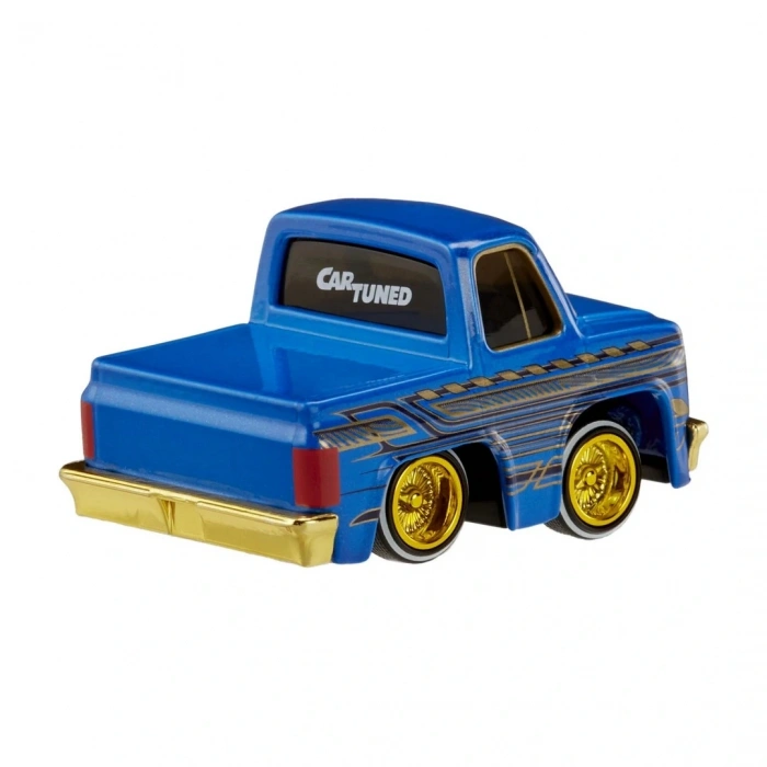 CarTuned S3 1987 Chevy C10 - Mavi Lowrider Araba