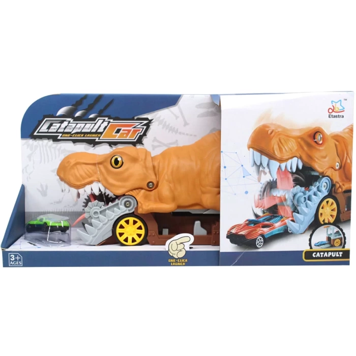 Catapult Araba Fırlatıcı Sesli Dinozor