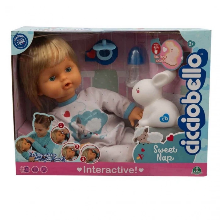 Cicciobello Sesli ve Işıklı Tatlı Uykular Bebeği
