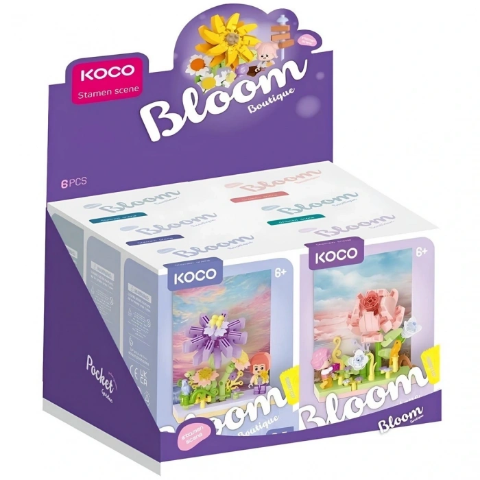 Çiçek ve Figür Serisi 3D Puzzle