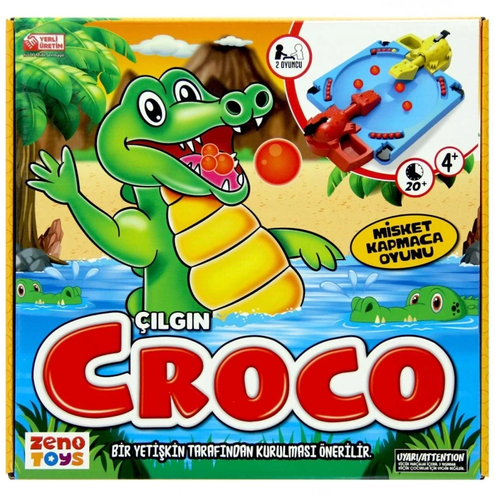 Çılgın Croco 2li Misket Kapmaca Oyunu