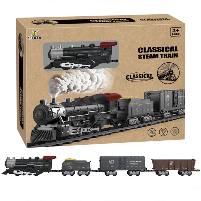 Classic Steam Pilli Tren Seti 29 Parça 1613C