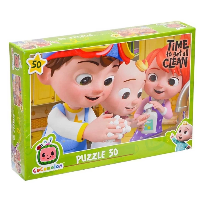 Cocomelon 50 Parça Çocuk Puzzle