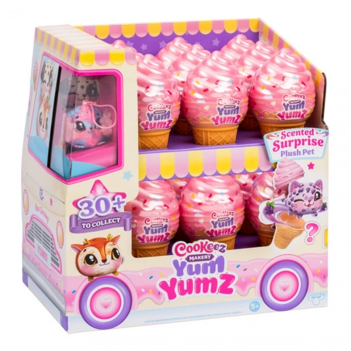 Cookeez Dondurmalar Kokulu Peluş Tekli Paket