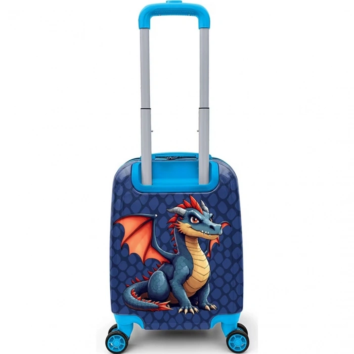 Coral High Kids Dragon Desenli Çocuk Valizi