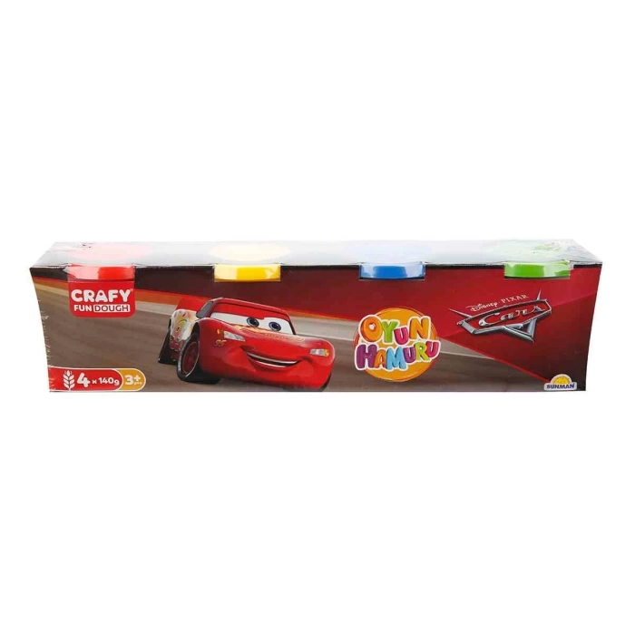 Crafy Cars 4lü Oyun Hamuru 560 g