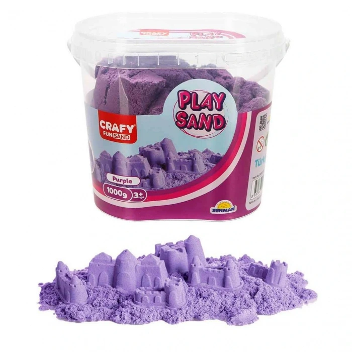 Crafy Oyun Kumu Mor 1000 g