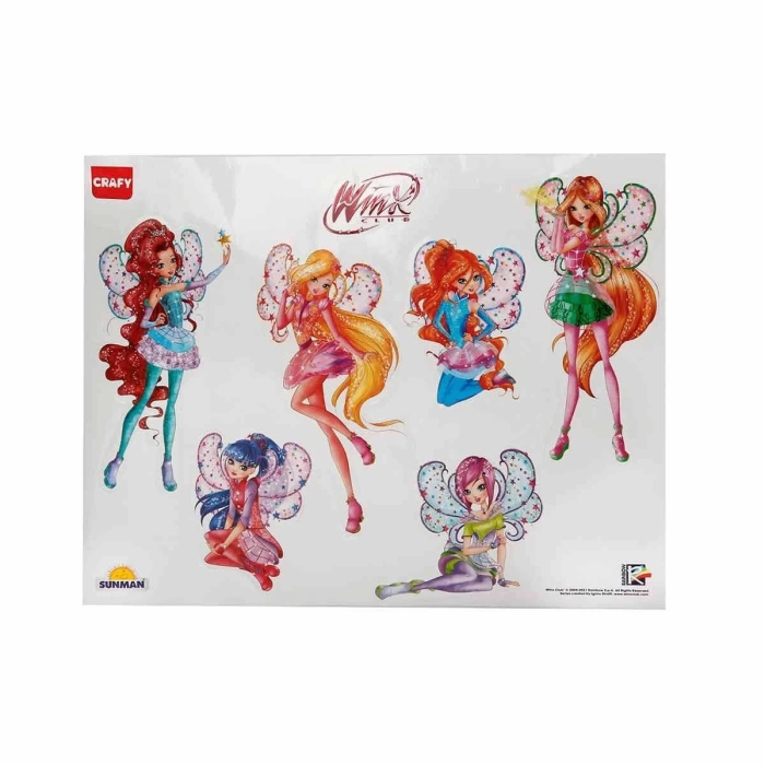 Crafy Winx Sırt Çantalı Oyun Hamuru Seti 200 Gr. 18 Parça