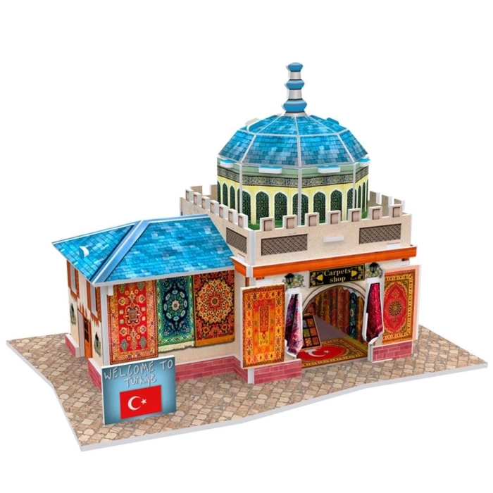 Cubic Fun 3D 26 Parça Puzzle Türk Halı Mağazası