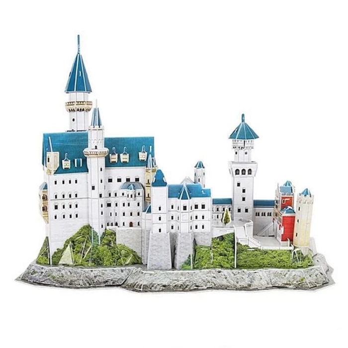 CubicFun Neuschwanstein Kalesi Led Işıklı 3D Puzzle