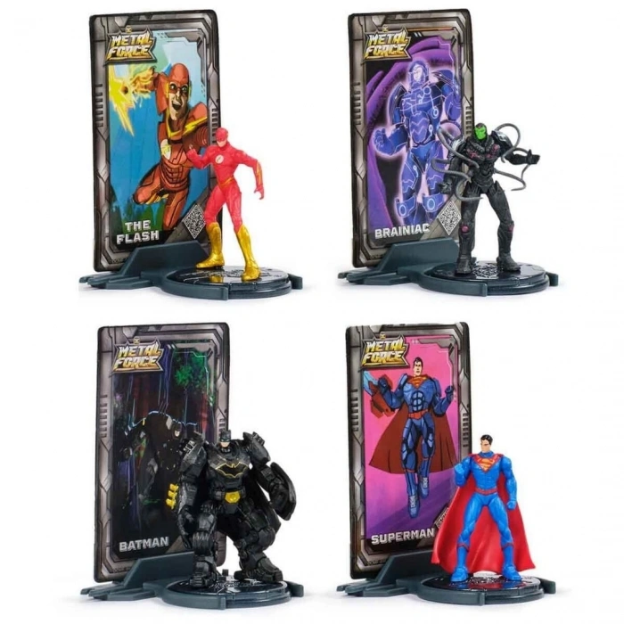 DC Metal Force 4’lü Figür Seti