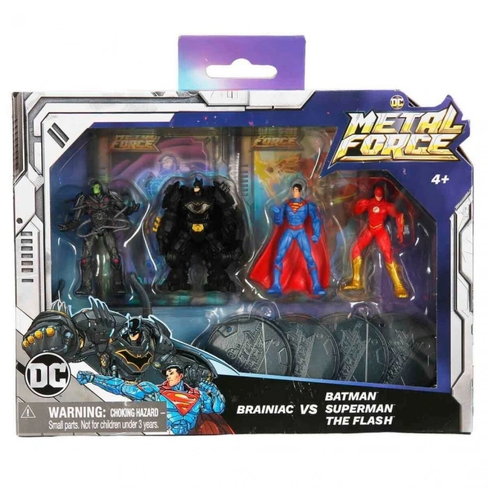 DC Metal Force 4’lü Figür Seti
