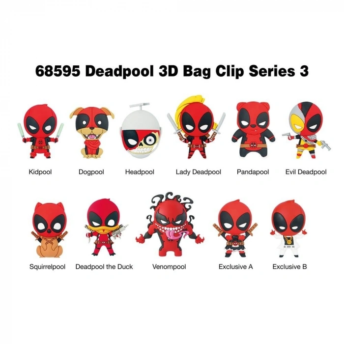 Deadpool Klipsli Figür Seri 3