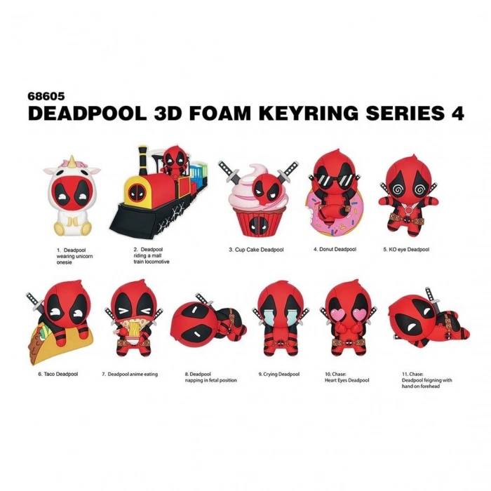 Deadpool Klipsli Figür Seri 4