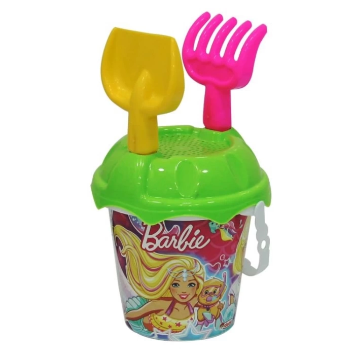 Dede Barbie Resimli Sırt Çantalı Plaj Set