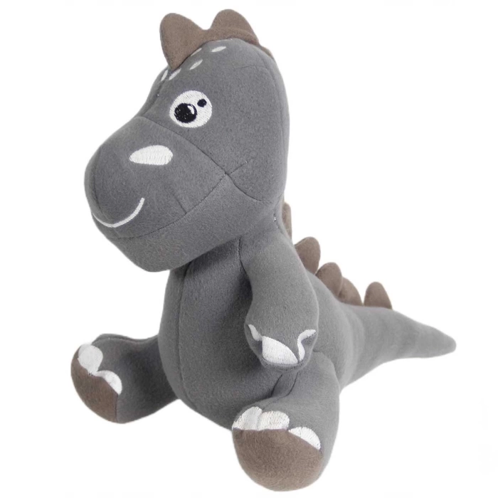 Dino Peluş Oyuncak Gri 25 cm