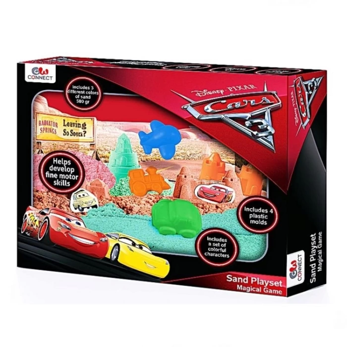 Disney Cars Kınetik Kum Seti