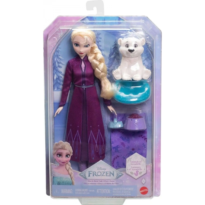 Disney Karlar Ülkesi Elsa Bebek ve Yavru Kutup Ayısı Figür Seti