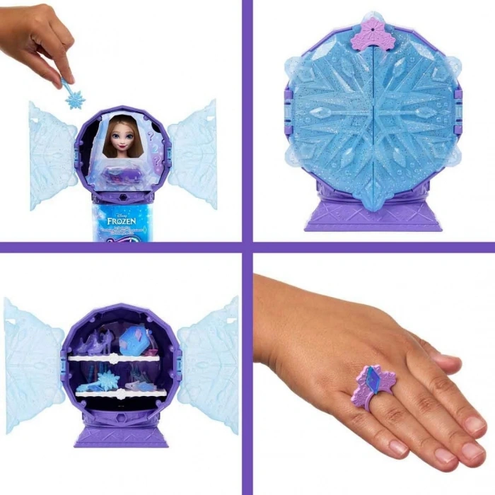 Disney Karlar Ülkesi Sürpriz Takılar Buz Patencisi Elsa Bebek Sürpriz Paketi