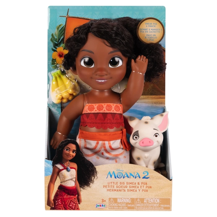 Disney Moana 2 Simea ve Pua Bebek Seti