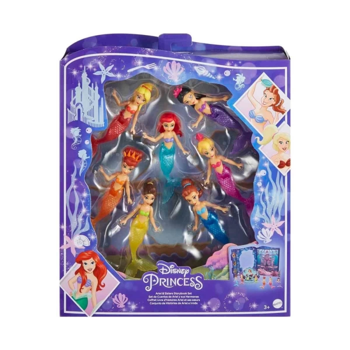 Disney Prenses Bebekleri 6lı Set