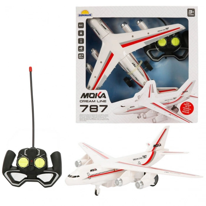 Dream Line 787 USB Şarjlı Uzaktan Kumandalı Uçak 32 cm