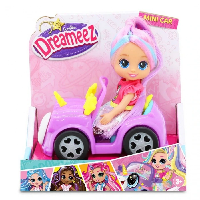 Dreameez Unicorn Arabalı Bebek