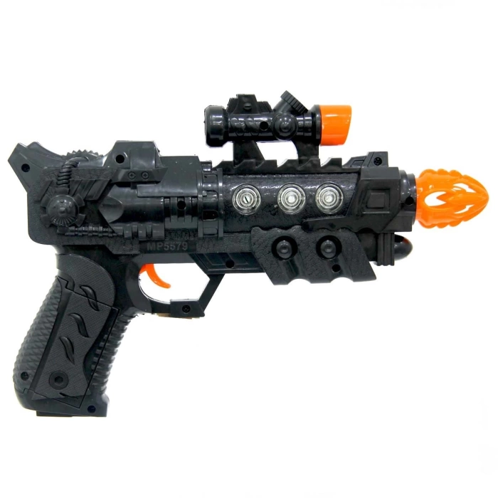 Electric Gun Lazerli Işıklı Sesli Tabanca