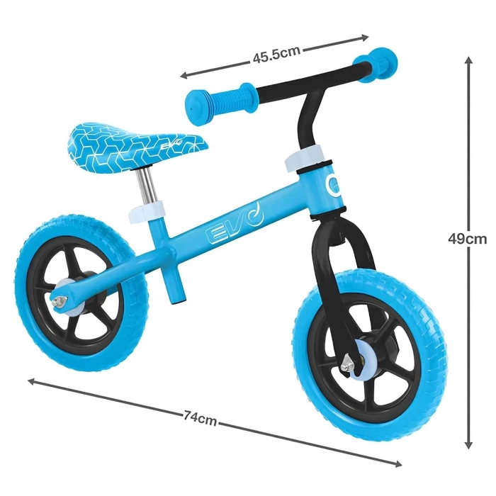 Evo 2 Tekerlekli Denge Bisikleti Mavi