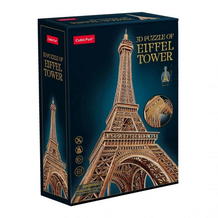 Eyfel Kulesi 3D Puzzle Dev Boyut