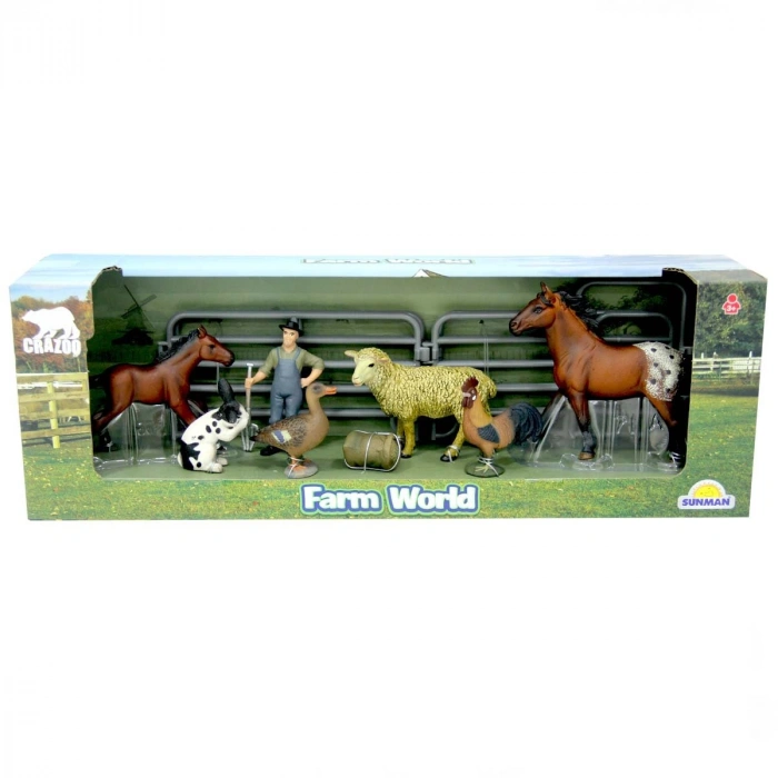 Farm World Çiftlik Hayvanları Oyun Seti